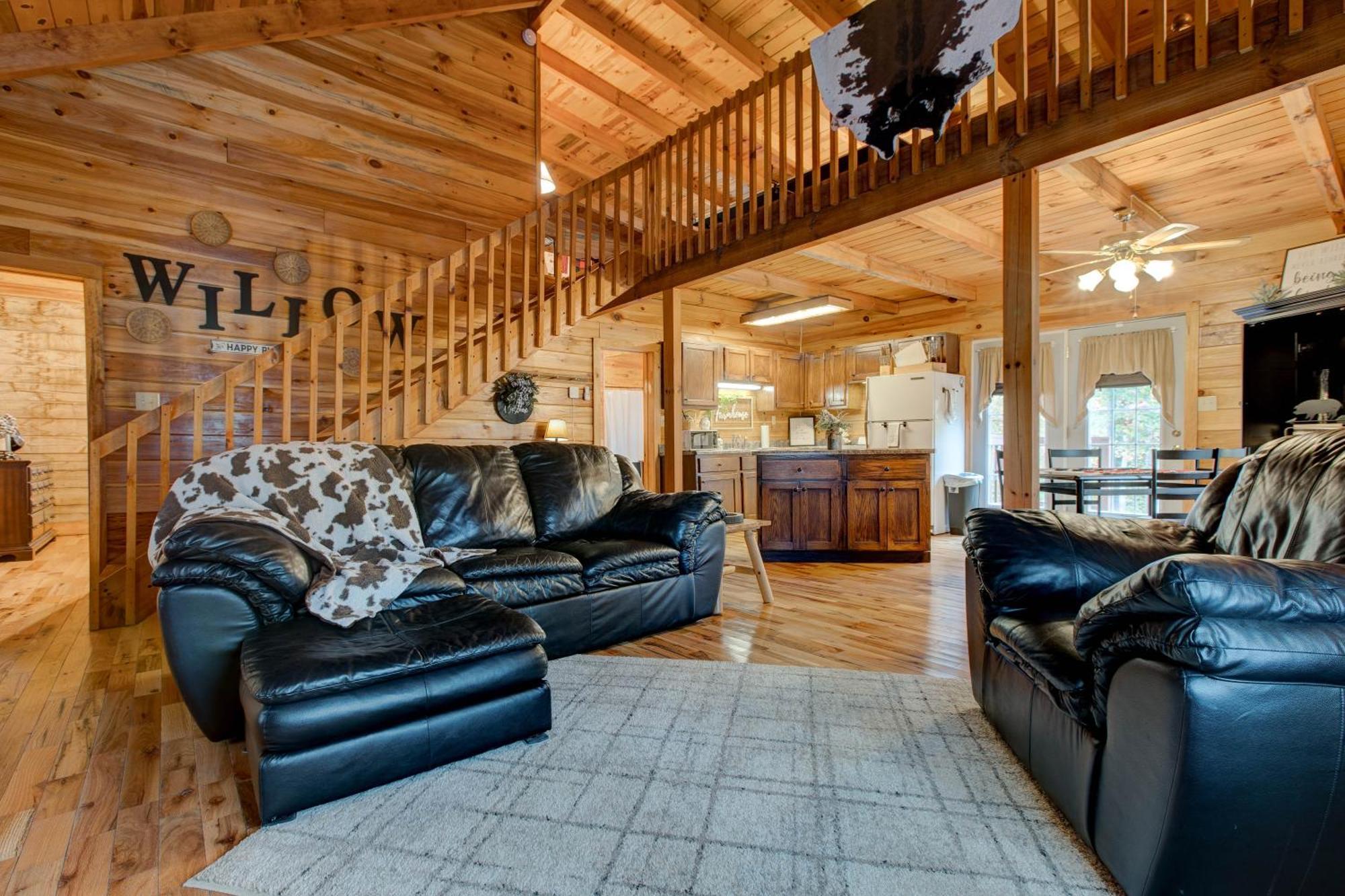 The Willow, Secluded And Cozy Country Cabin Ravenna Eksteriør bilde